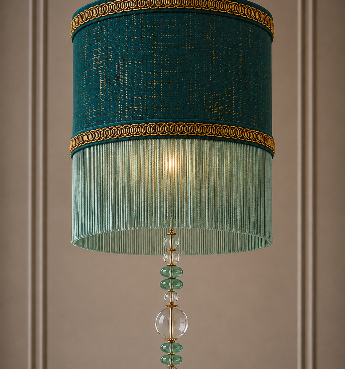 Suspension Frappé Astral Vert Canard